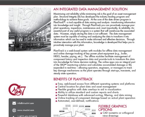 Asset Integrity Management - PlantTrack Asset Information Management